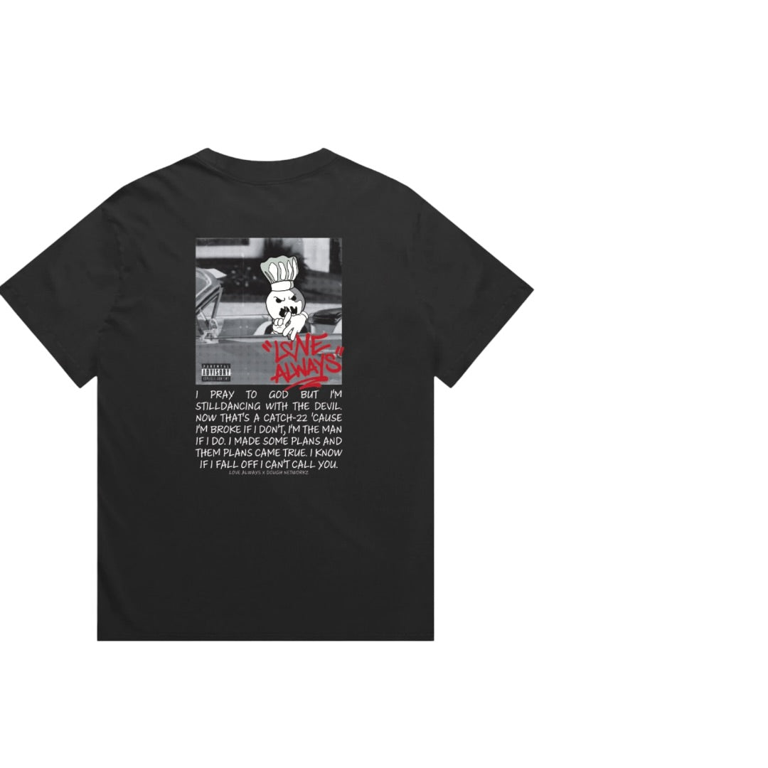 LOVE ALWAYS X DOUGH NETWORKZ BOXY TEE