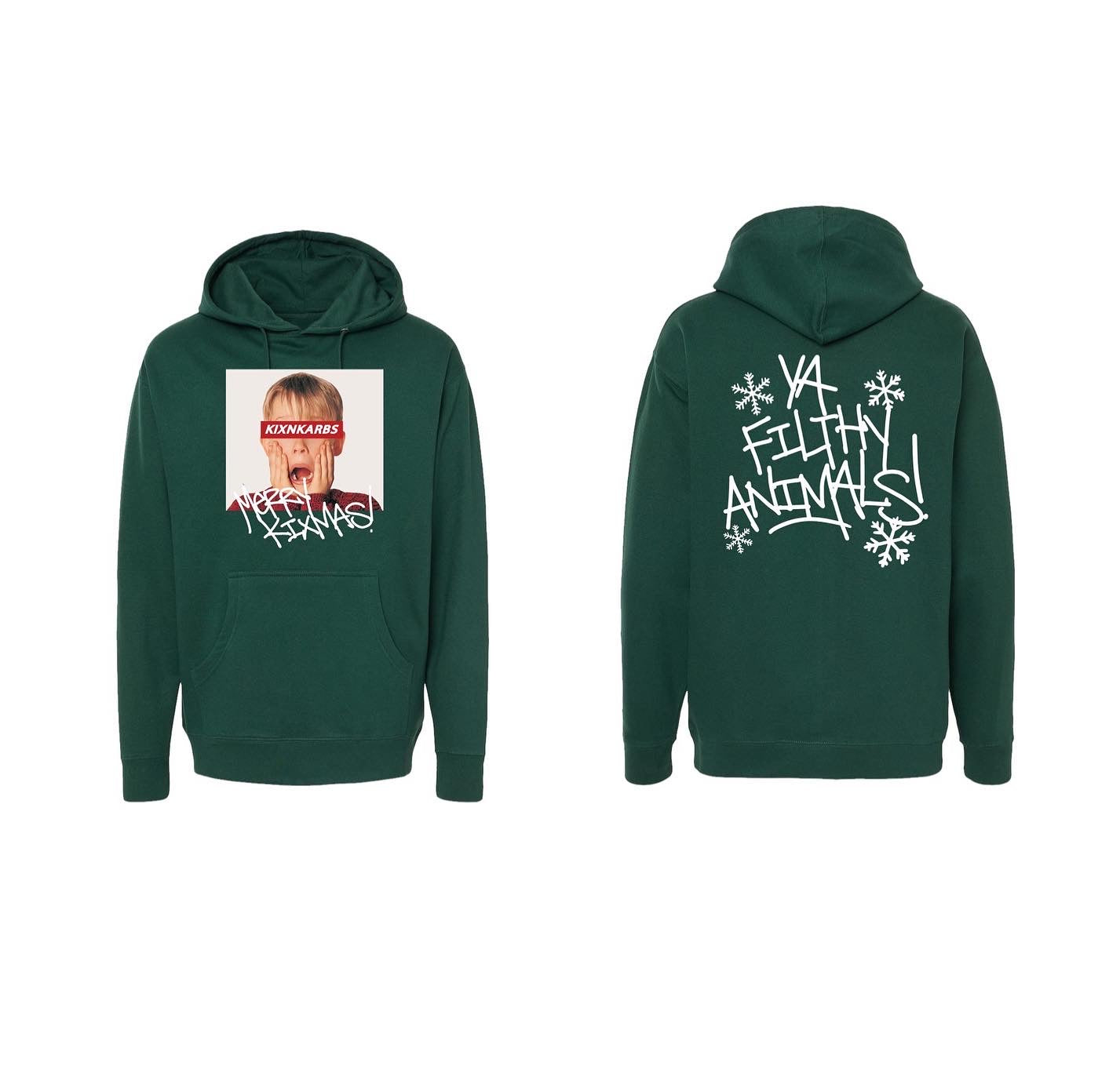 KIXMAS LOOSE FIT HOODIE RESTOCK