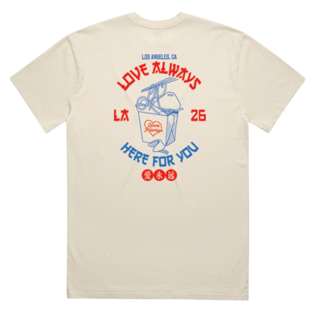 LOVE ALWAYS HERE FOR YOU BOXY TEE