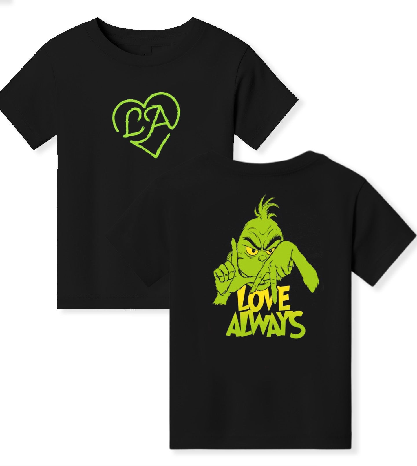 LOVE ALWAYS XMAS TODDLER TEE