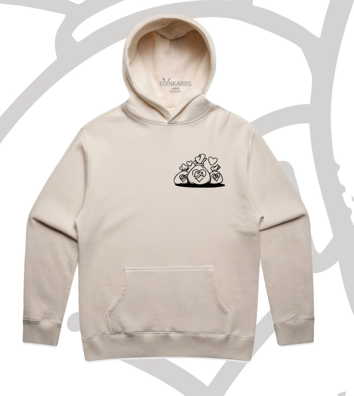 LOVE ALWAYS LOOSE FIT HOODIE 💰
