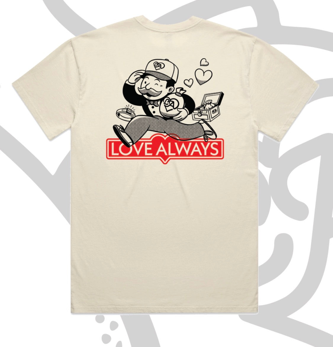 LOVE ALWAYS BOXY TEE 💰