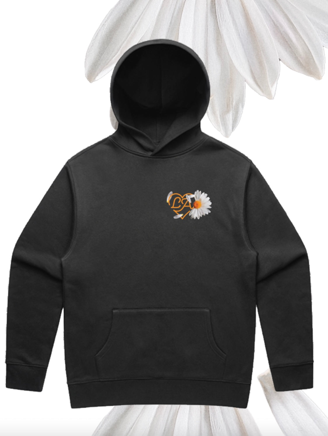 LOVE ME LOVE ME NOT LOOSE FIT HOODIE