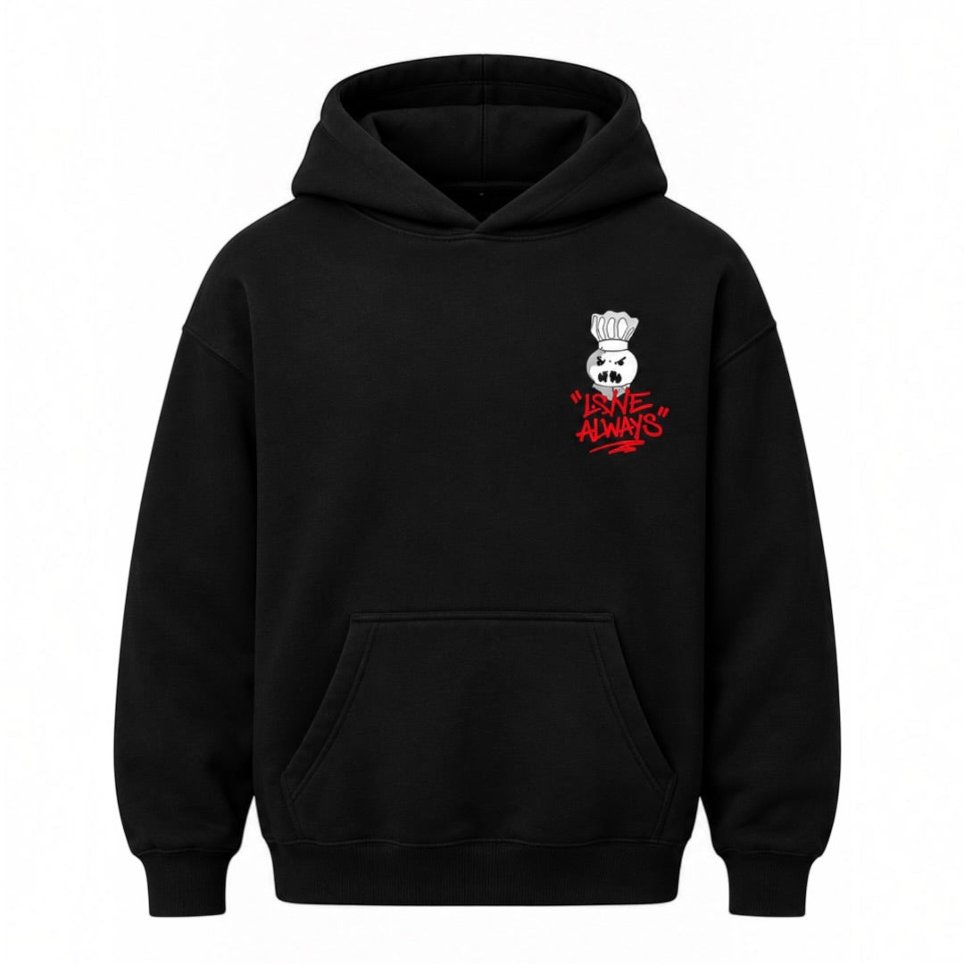 LOVE ALWAYS X DOUGH NETWORKZ LOOSE FIT HOODIE