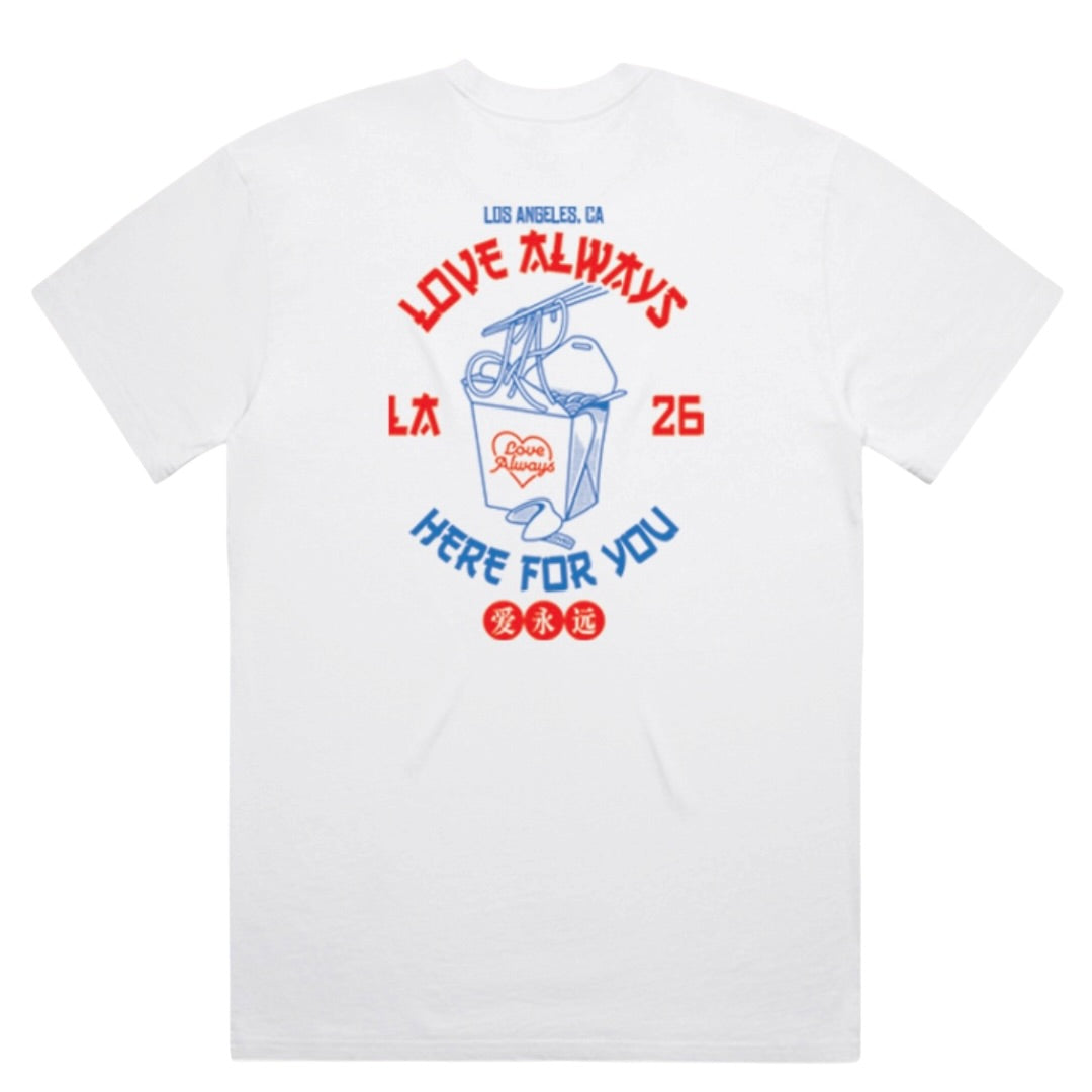 LOVE ALWAYS HERE FOR YOU BOXY TEE