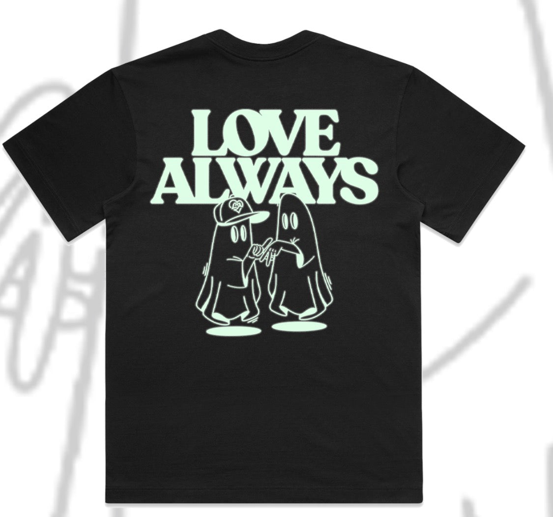 LOVE ALWAYS GHOST REGULAR FIT TEE
