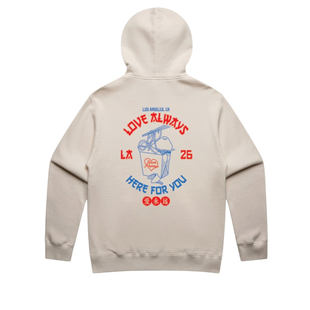 LOVE ALWAYS HERE FOR YOU LOOSE FIT HOODIES