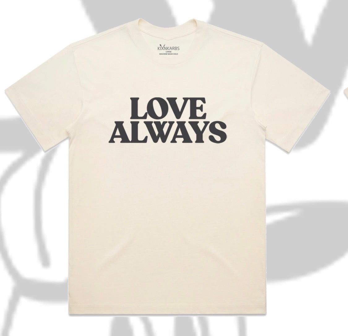 LOVE ALWAYS GHOST REGULAR FIT TEE
