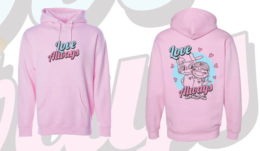 LOVE ALWAYS REGULAR FIT HOODIE