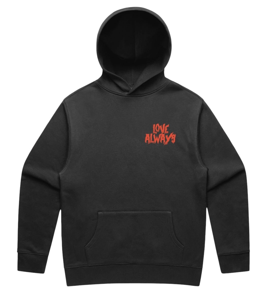LOVE ALWAYS HALLOWEEN LOOSE FIT HOODIE (GITD)