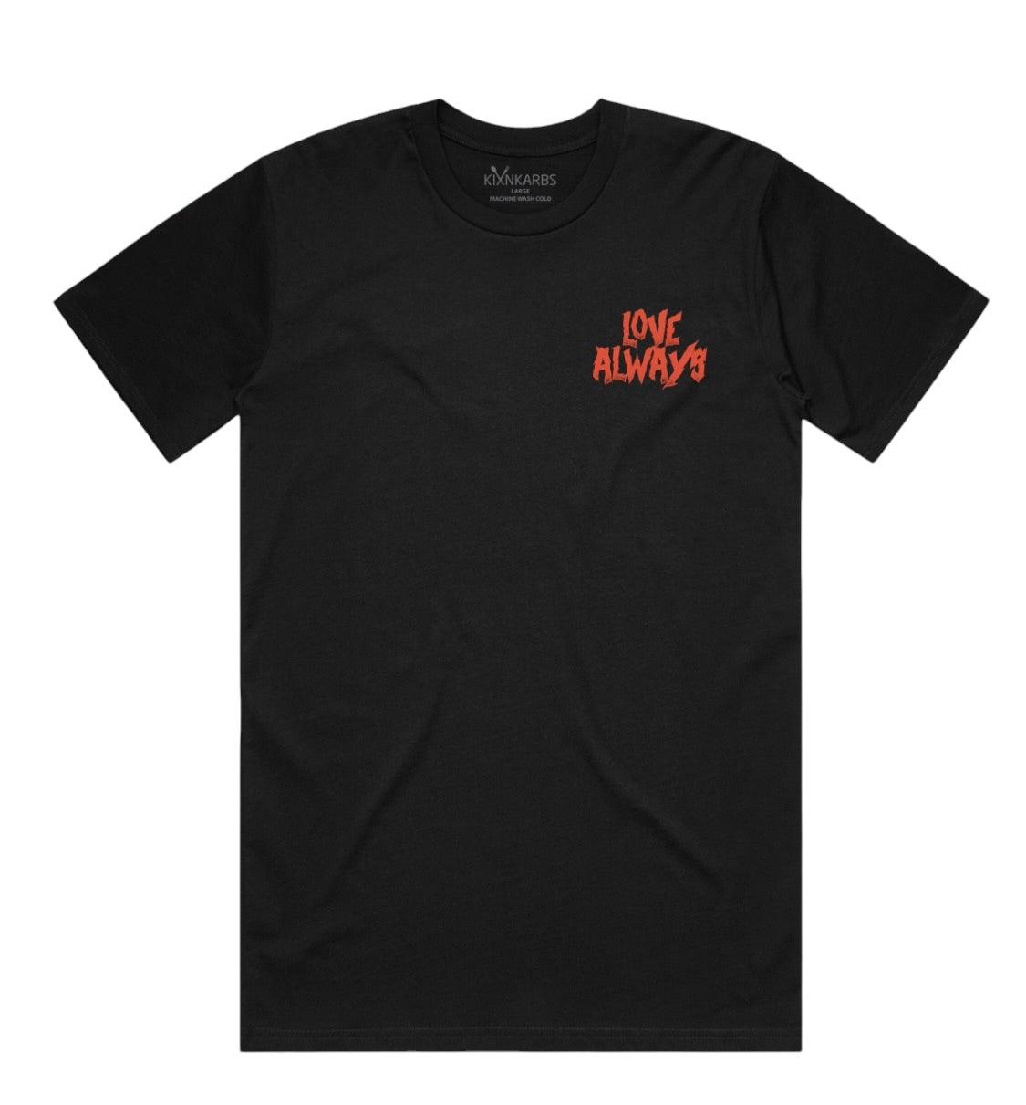 LOVE ALWAYS HALLOWEEN REGULAR FIT TEE (GITD)