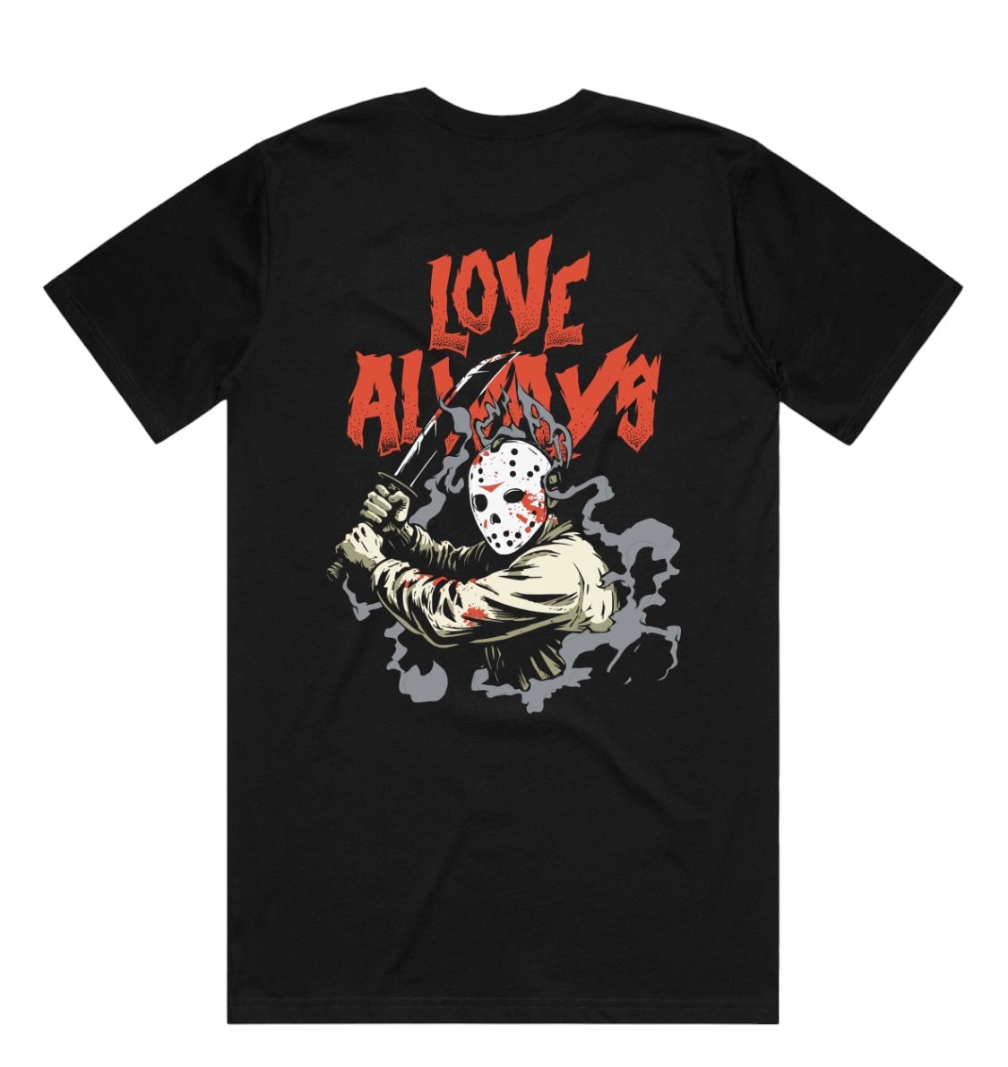 LOVE ALWAYS HALLOWEEN REGULAR FIT TEE (GITD)